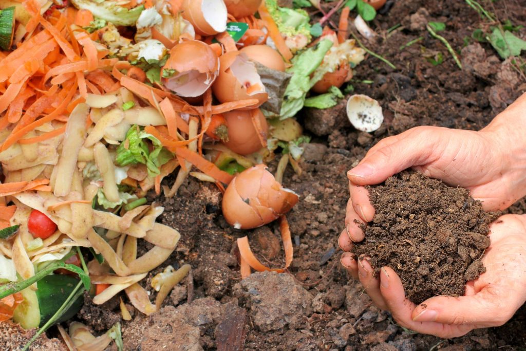 Aus Garten- und manchen Küchenabfällen wird wertvoller Kompost. | Foto: stock.adobe.com