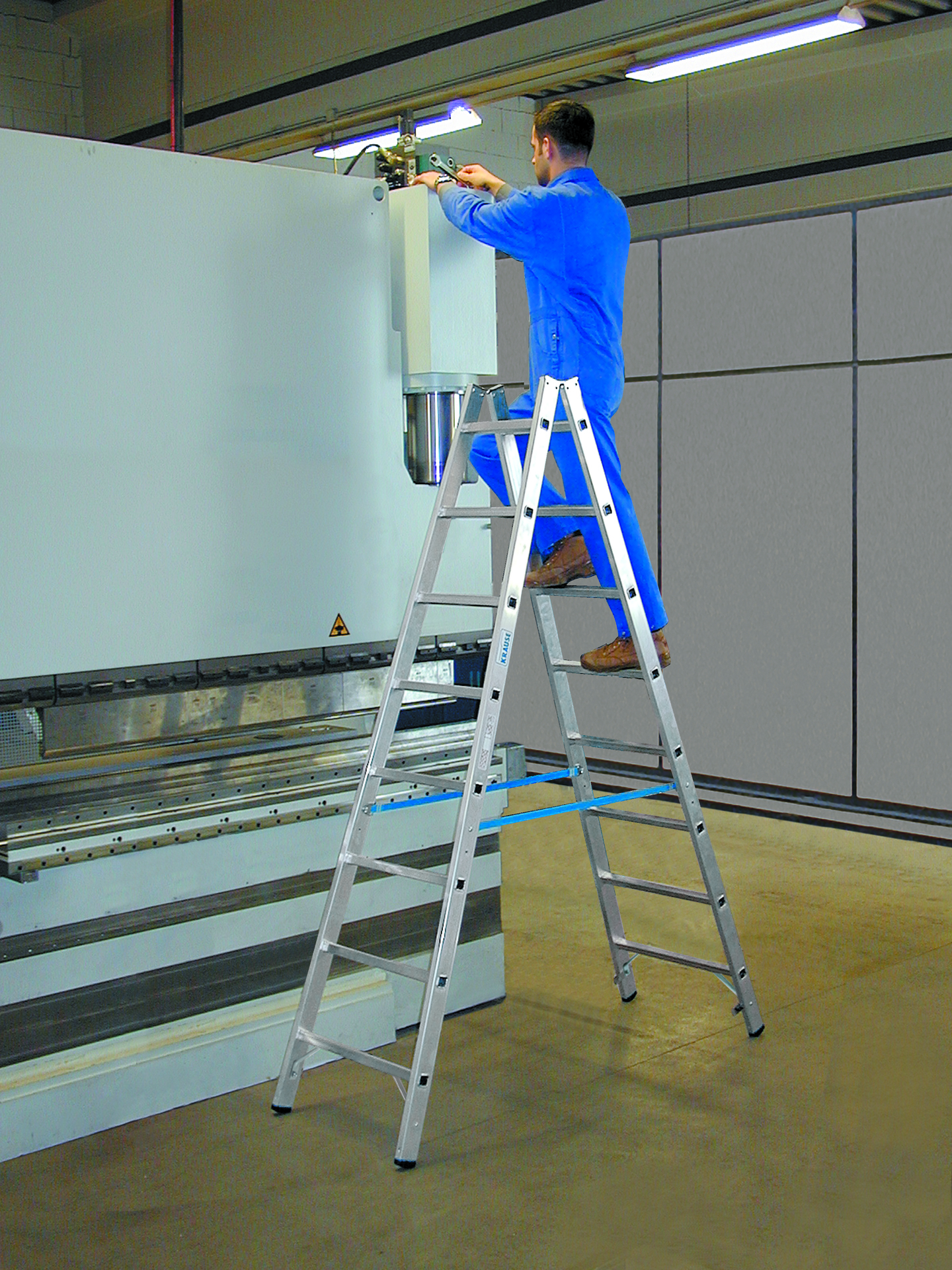 Sprossen-Doppelleiter Stabilo bei leitermann.de günstig kaufen Sprossen-Doppelleiter Stabilo