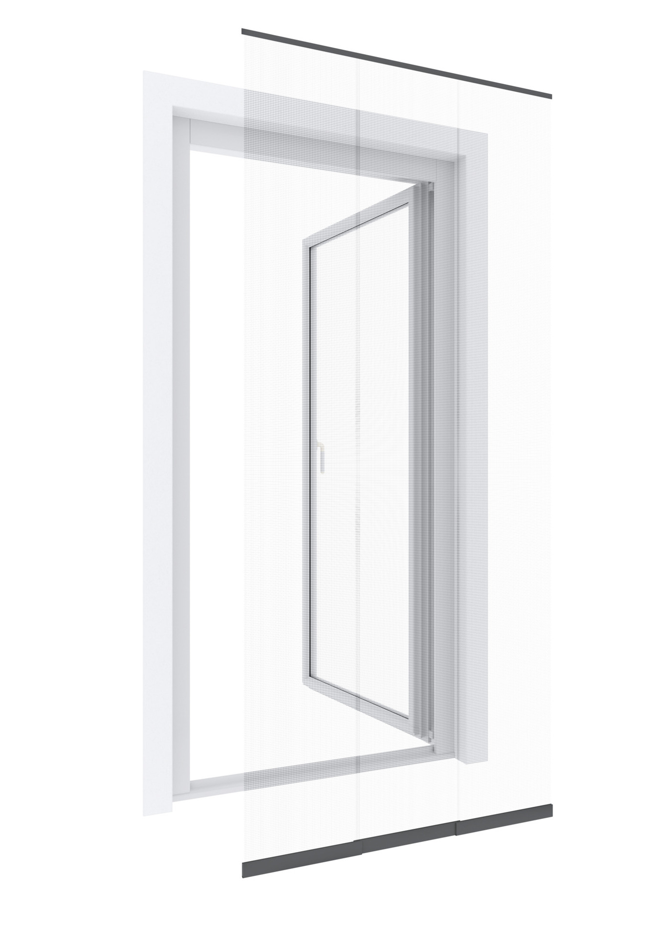 Insektenschutz Plus Lamellentür Easy bei leitermann.de günstig kaufen Insektenschutz Plus Lamellentür Easy