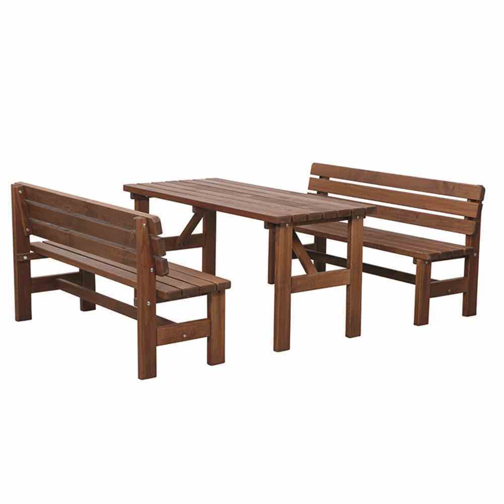 Tessin Tisch eckig, 150x72 cm