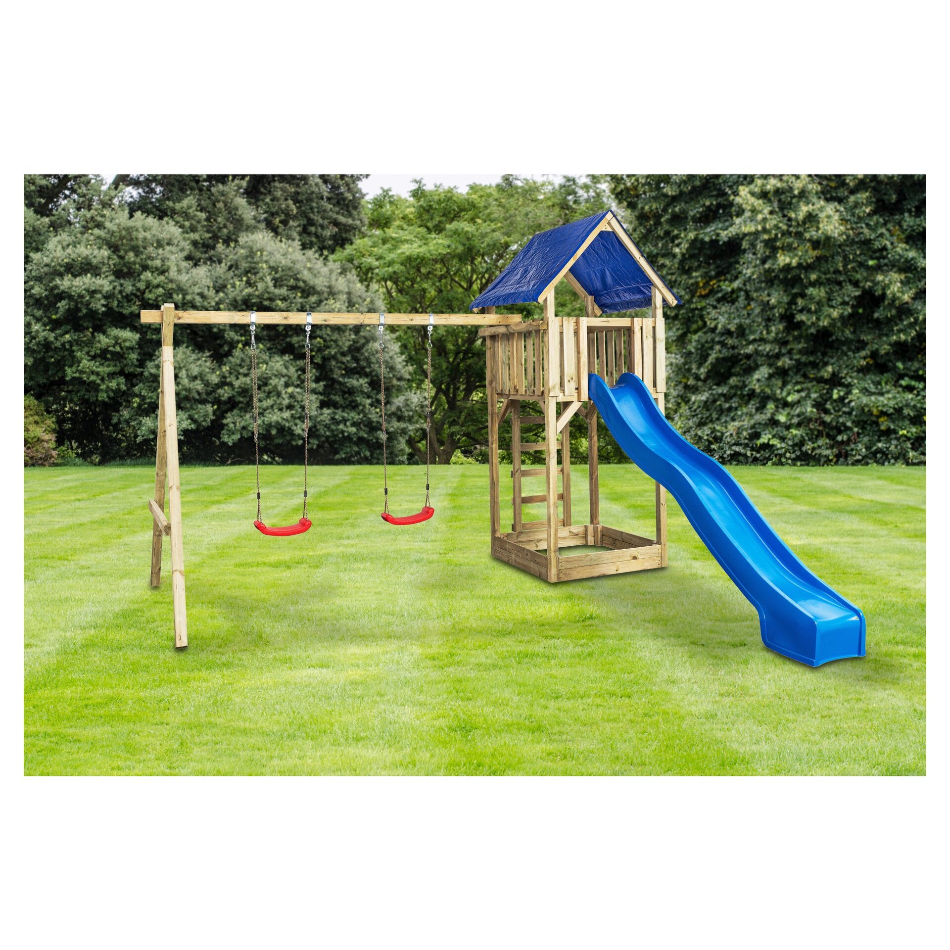 Spielturm SIMON B 421xT 350xH 297 cm