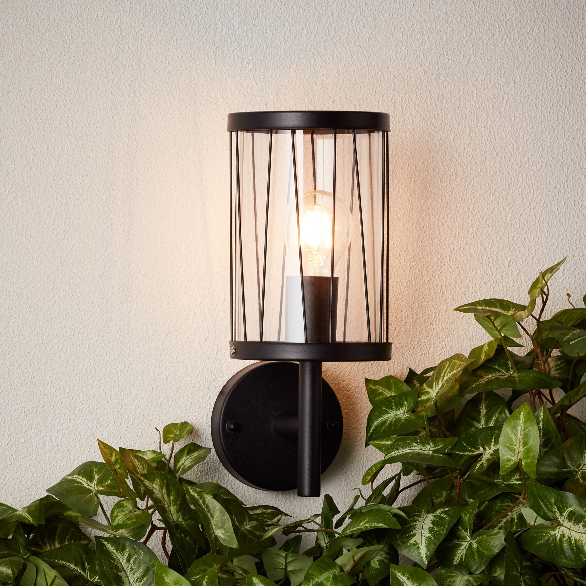 Reed Wandleuchte schwarz matt bei leitermann.de günstig kaufen Reed Wandleuchte schwarz matt