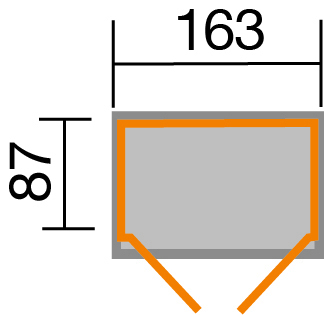 Garten und Terrassenschrank 357
