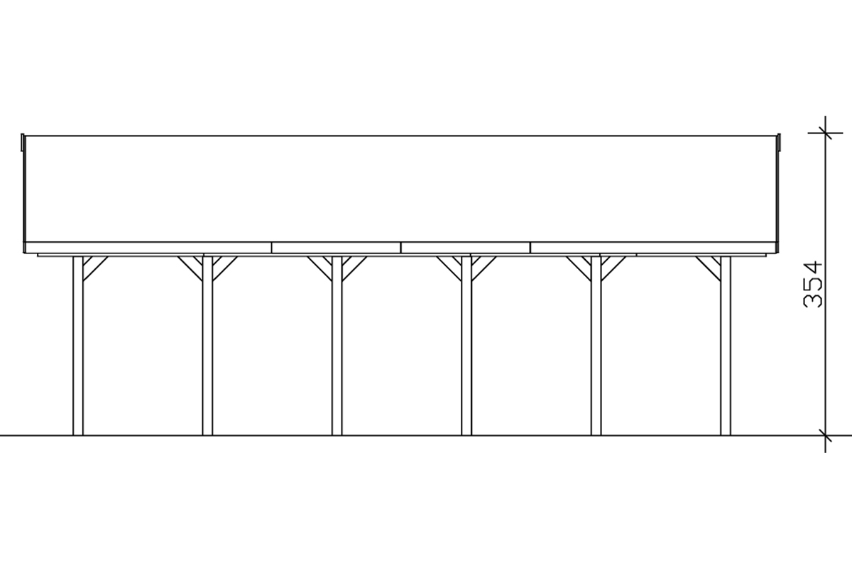 Carport Wallgau bei leitermann.de günstig kaufen Carport Wallgau