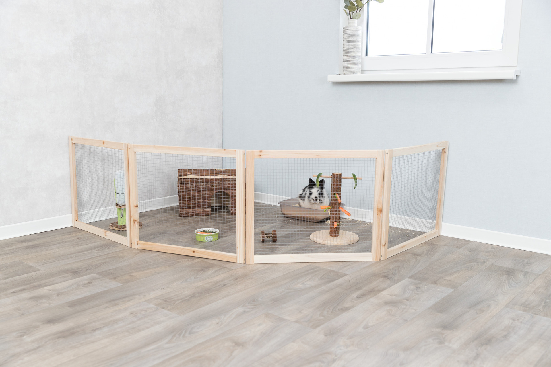 Indoor Freilaufgehege bei leitermann.de günstig kaufen Indoor Freilaufgehege