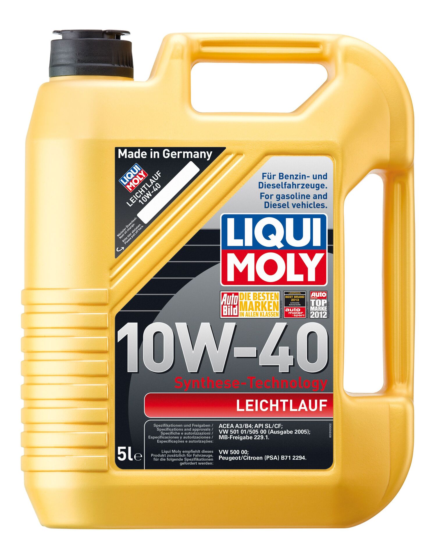 Liqui Moly Leichtlauf Motorenöl 10 W-40