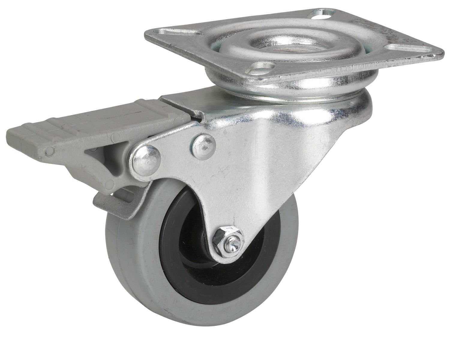 App.-Lenkrolle 50x19mm Gl,Platte