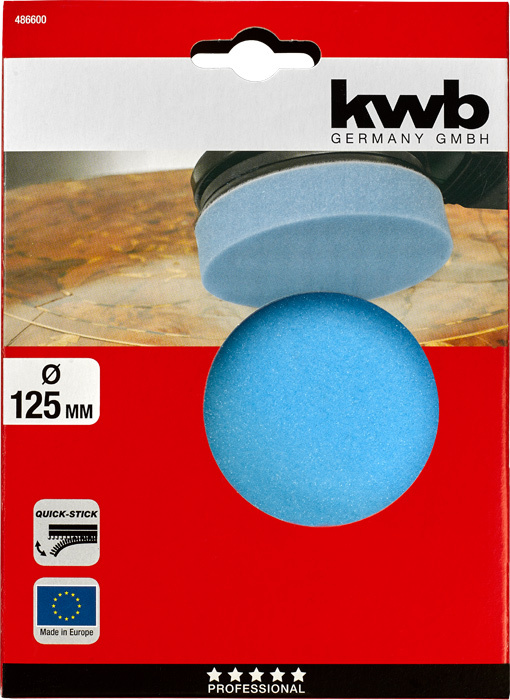 QUICK-STICK Polierschwamm 125 mm bei leitermann.de günstig kaufen QUICK-STICK Polierschwamm 125 mm