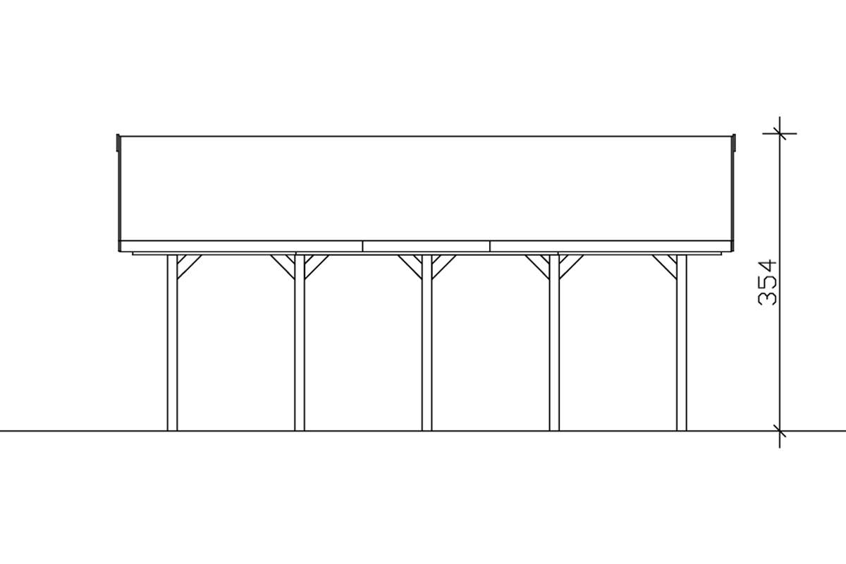 Carport Wallgau bei leitermann.de günstig kaufen Carport Wallgau