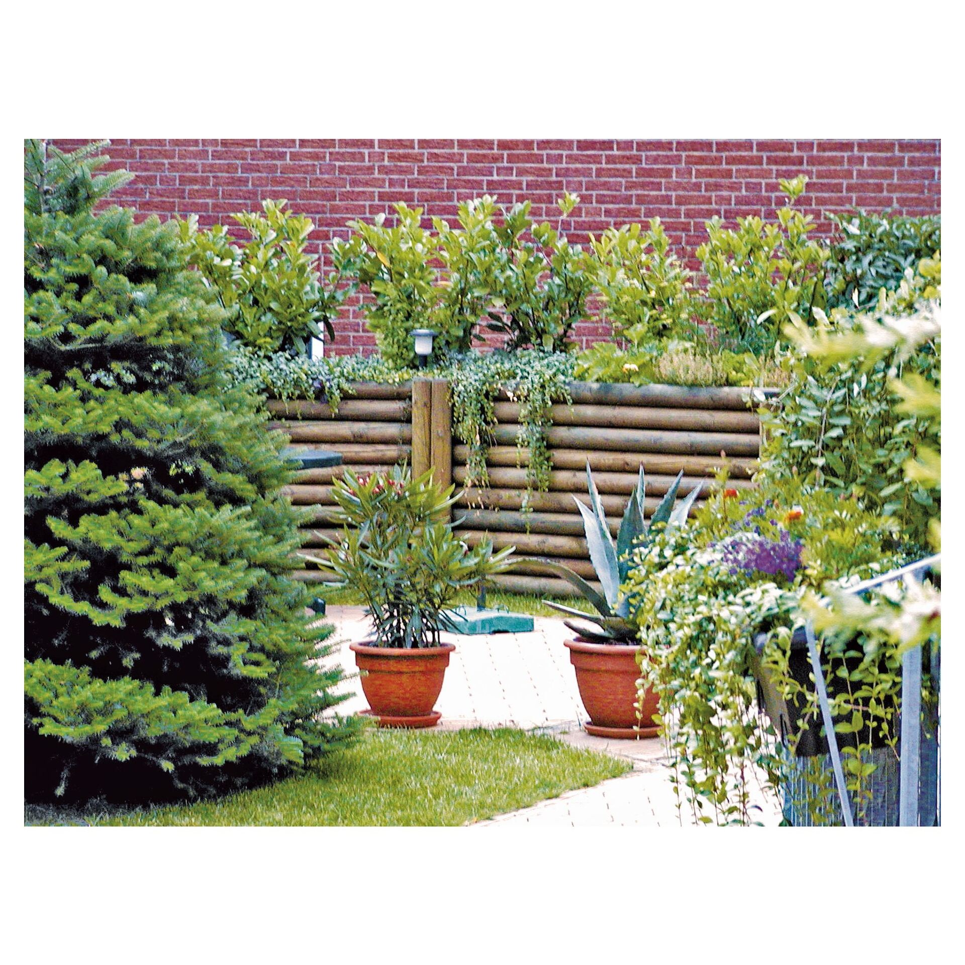 Palisade gefräst, gefast, kdi-grün bei leitermann.de günstig kaufen Palisade gefräst, gefast, kdi-grün