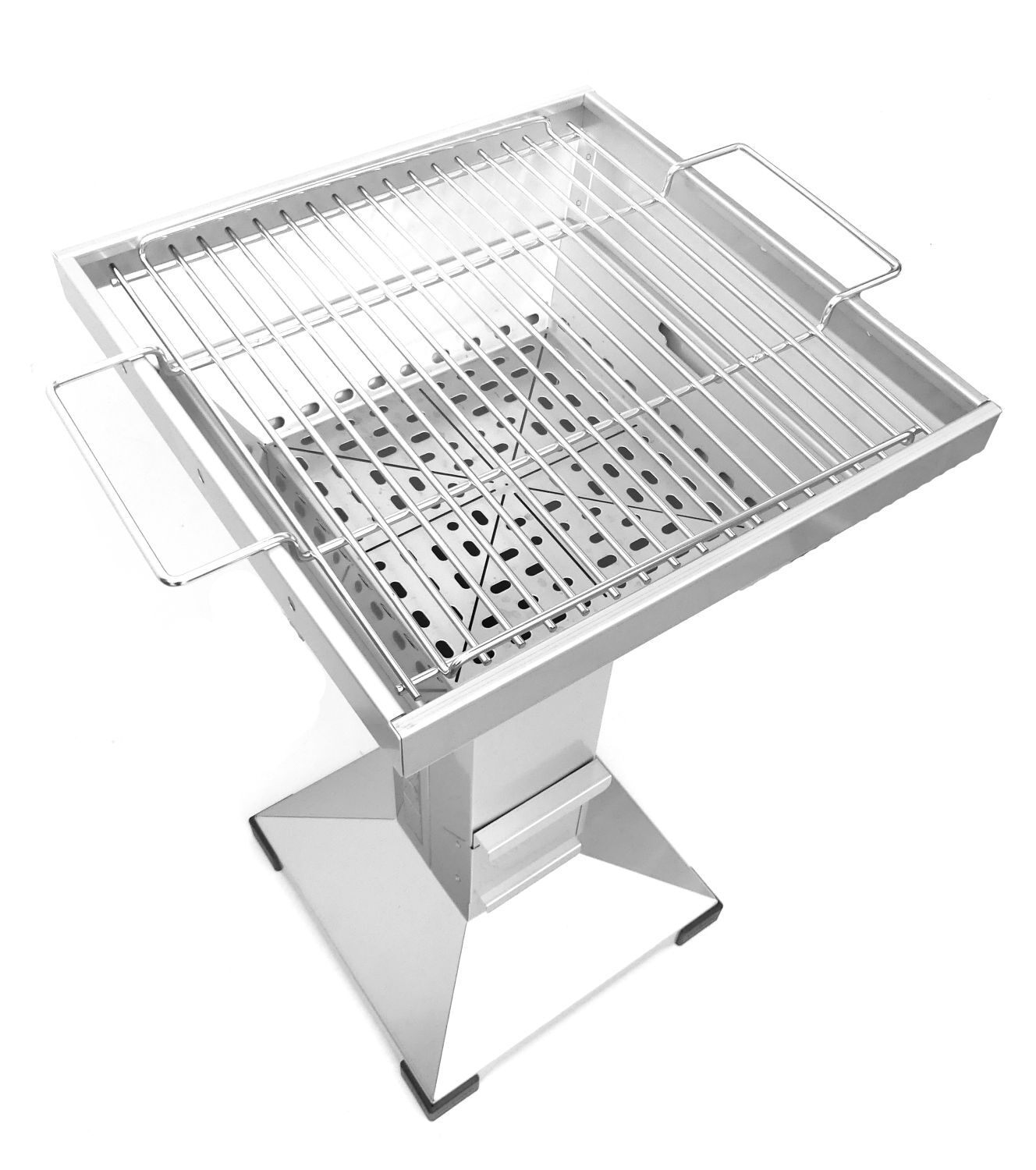 T3 Edelstahl Kaminzuggrill