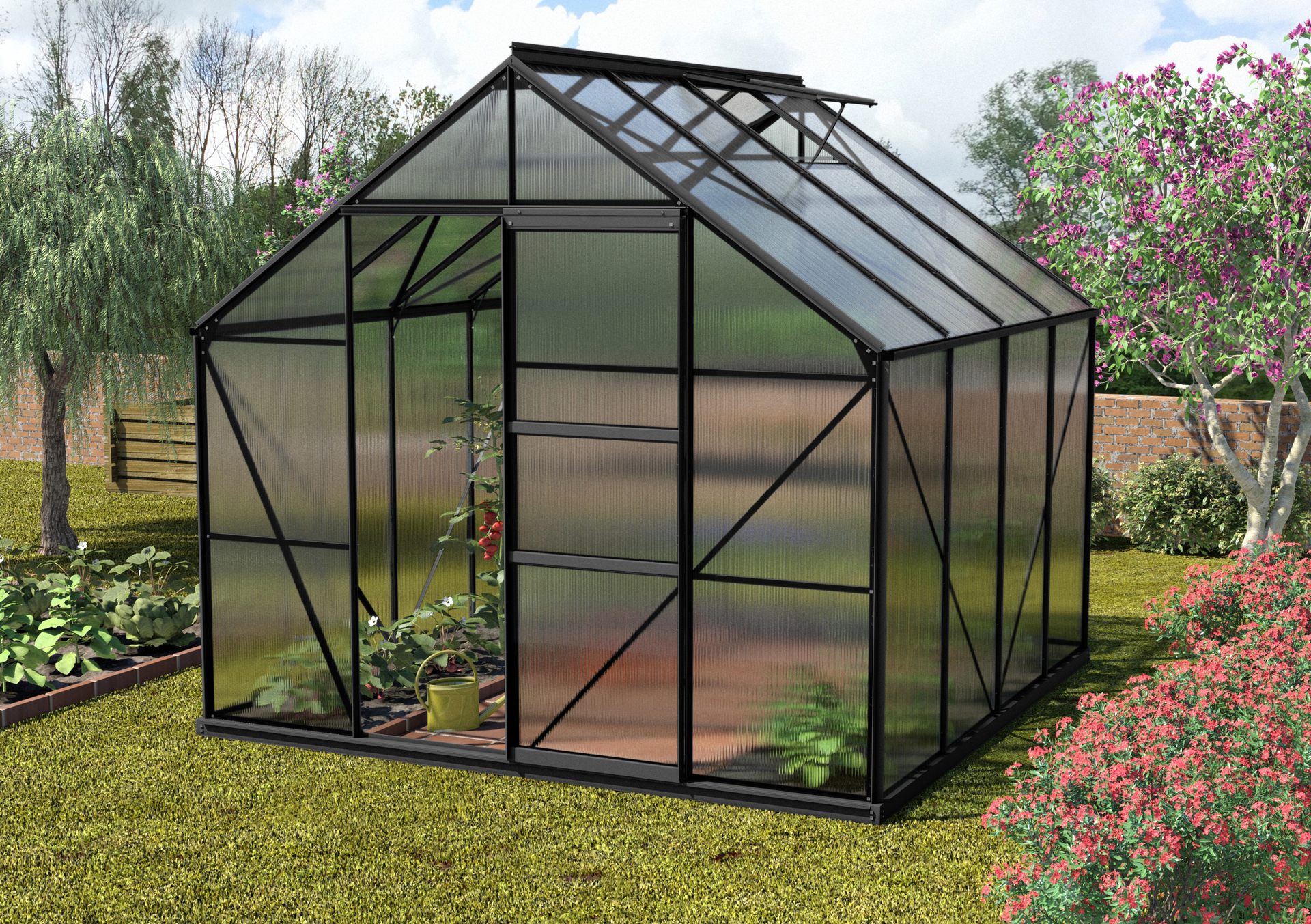 Gewächshaus Merkur 6700 bei leitermann.de günstig kaufen Gewächshaus Merkur 6700