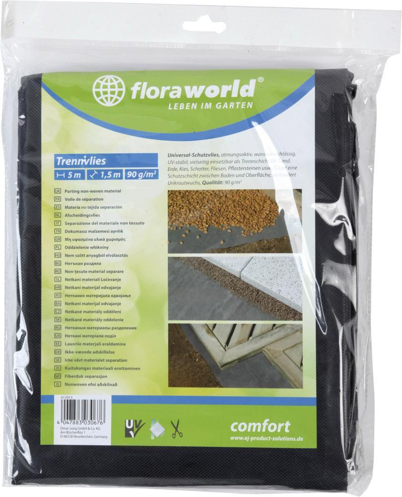 Unkrautvlies 1x5m 90g/qm dunkelgrau bei leitermann.de günstig kaufen Unkrautvlies 1x5m 90g/qm dunkelgrau