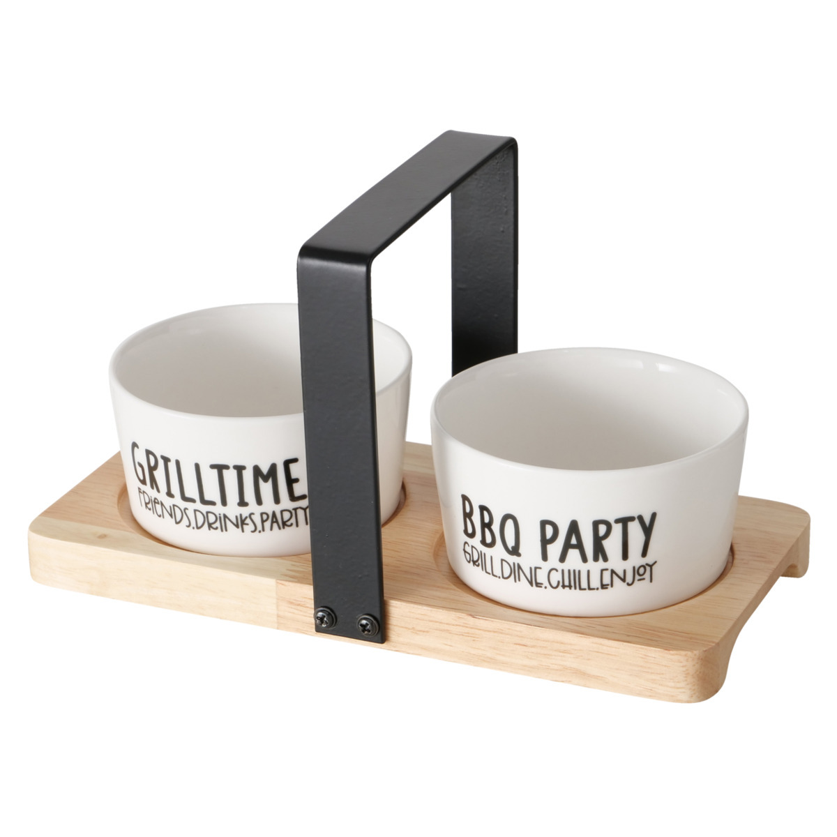 Schale Grillhouse, 3-teilig