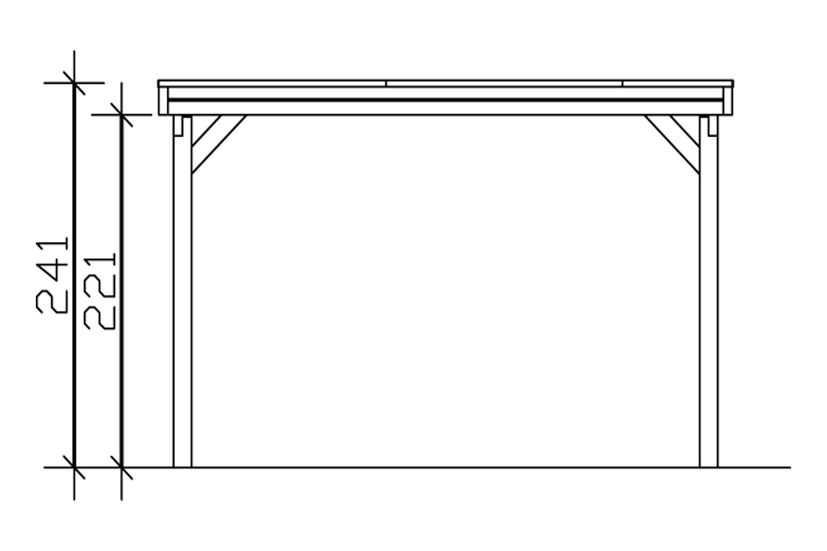 Carport Friesland bei leitermann.de günstig kaufen Carport Friesland