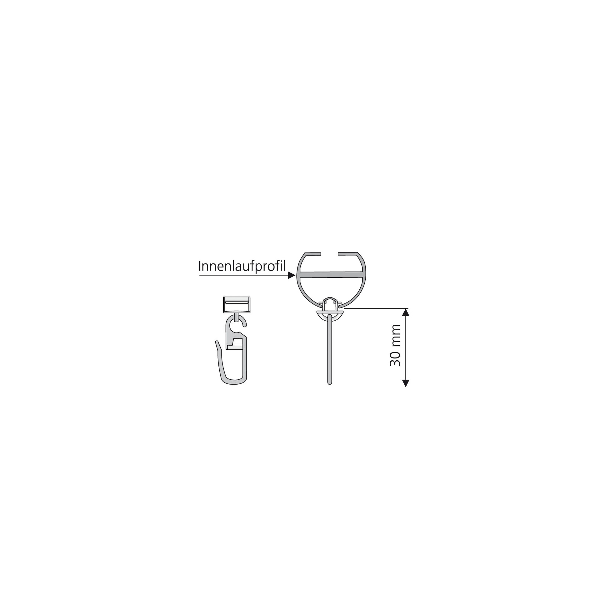 Gleiter Click-fix Power ø 20 mm