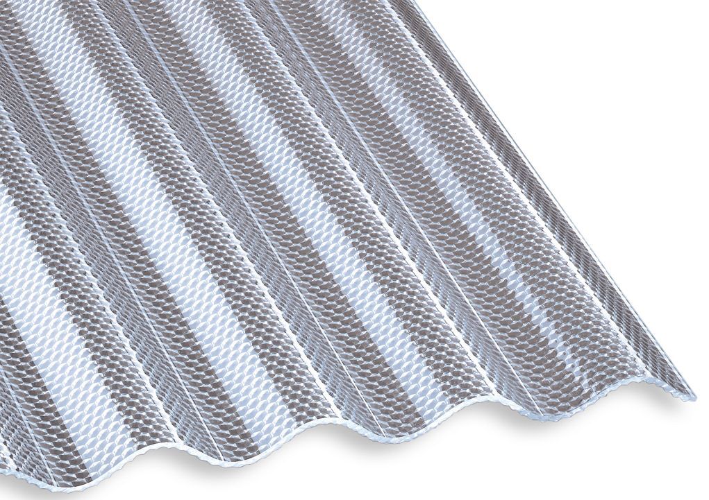 Guttacryl Wabe Profilplatte bei leitermann.de günstig kaufen Guttacryl Wabe Profilplatte