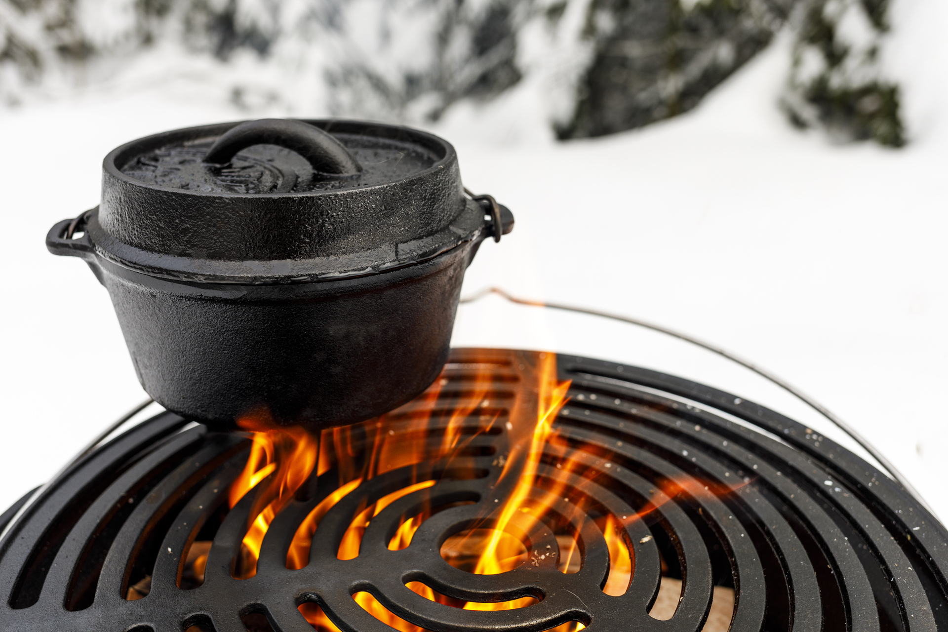 Feuertopf Dutch Oven mit Füßen ft1