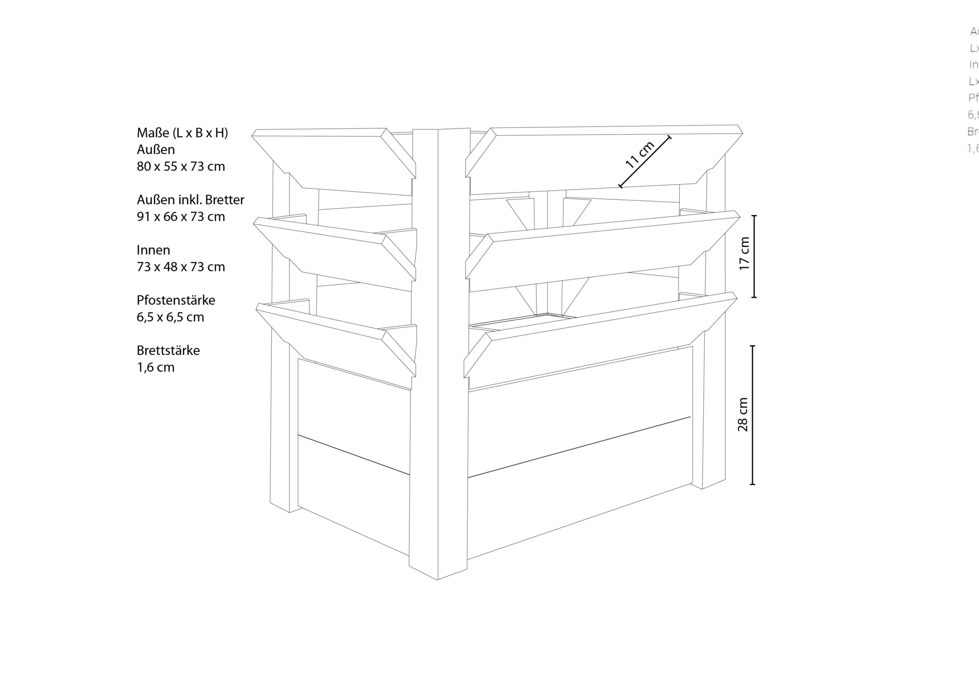 Premium Hochbeet bei leitermann.de günstig kaufen Premium Hochbeet