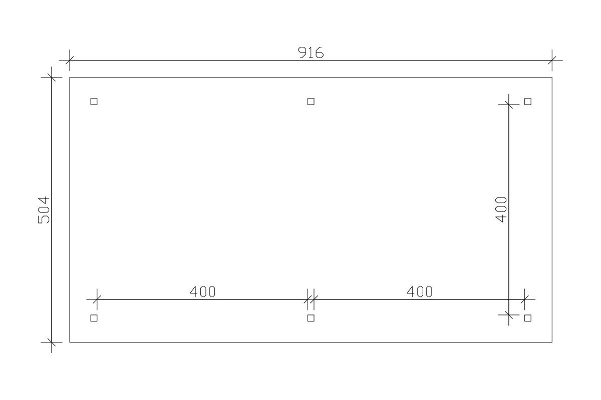 4-Eck Pavillon Orleans
