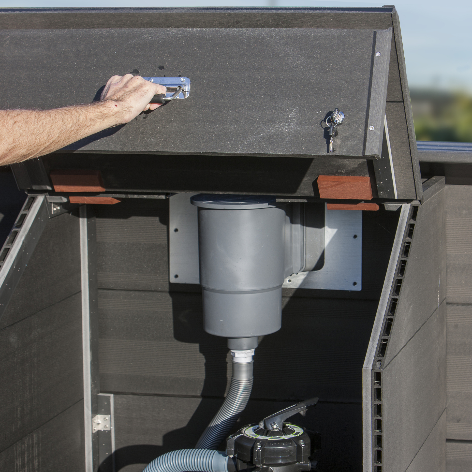 Technikraum Composite, WPC