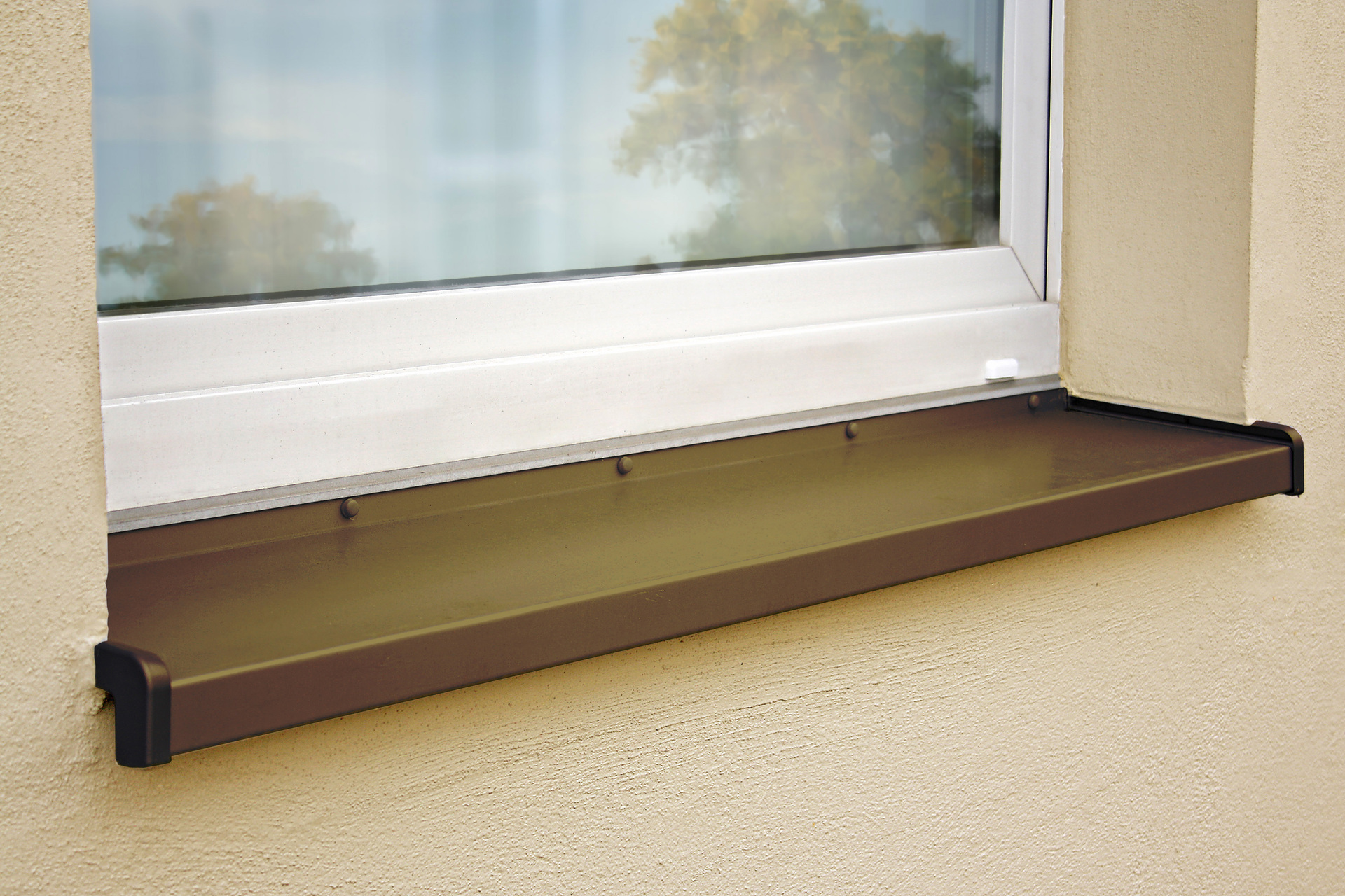 Fensterbankseitenteile Set links & rechts, PVC bei leitermann.de günstig kaufen Fensterbankseitenteile Set links & rechts, PVC