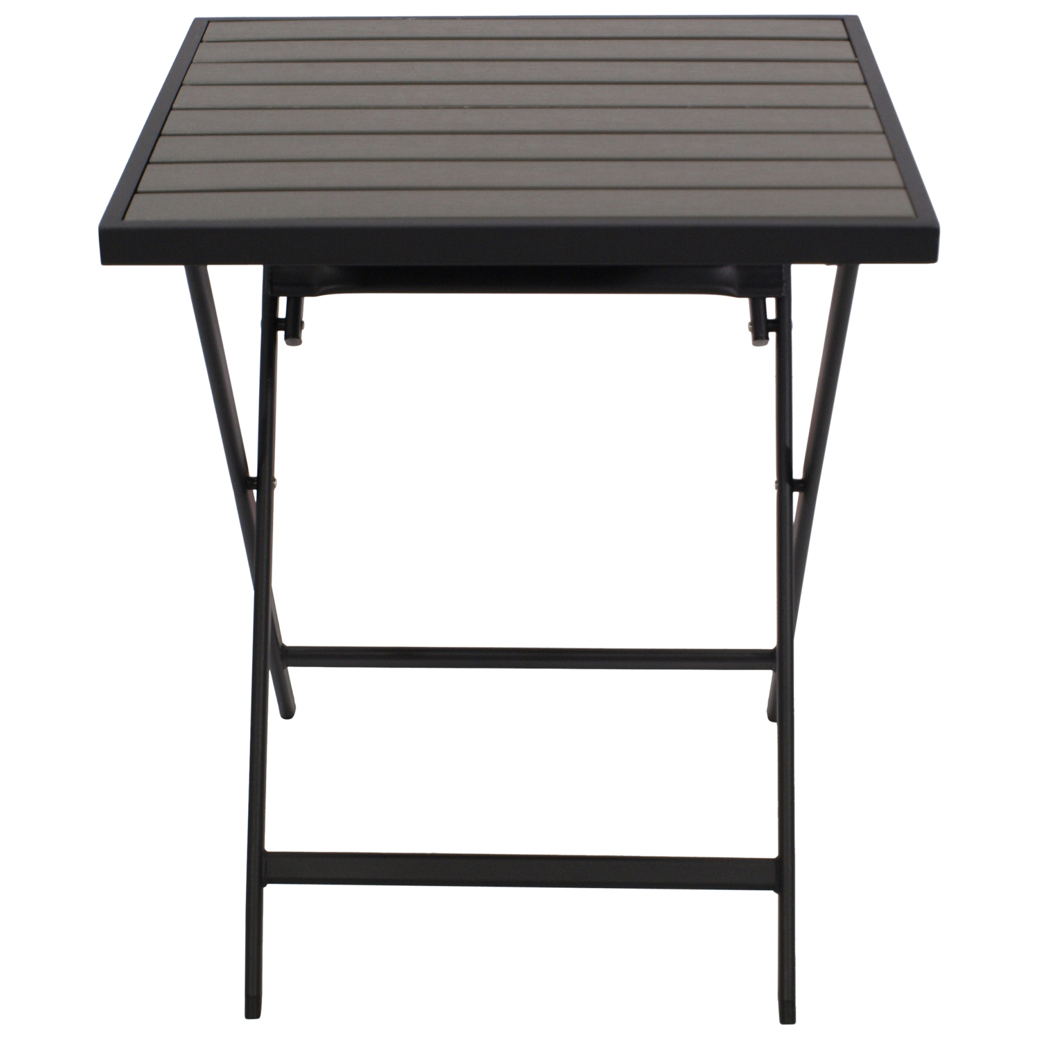 Klappsessel 4-er Set, Metall, Kunstholz