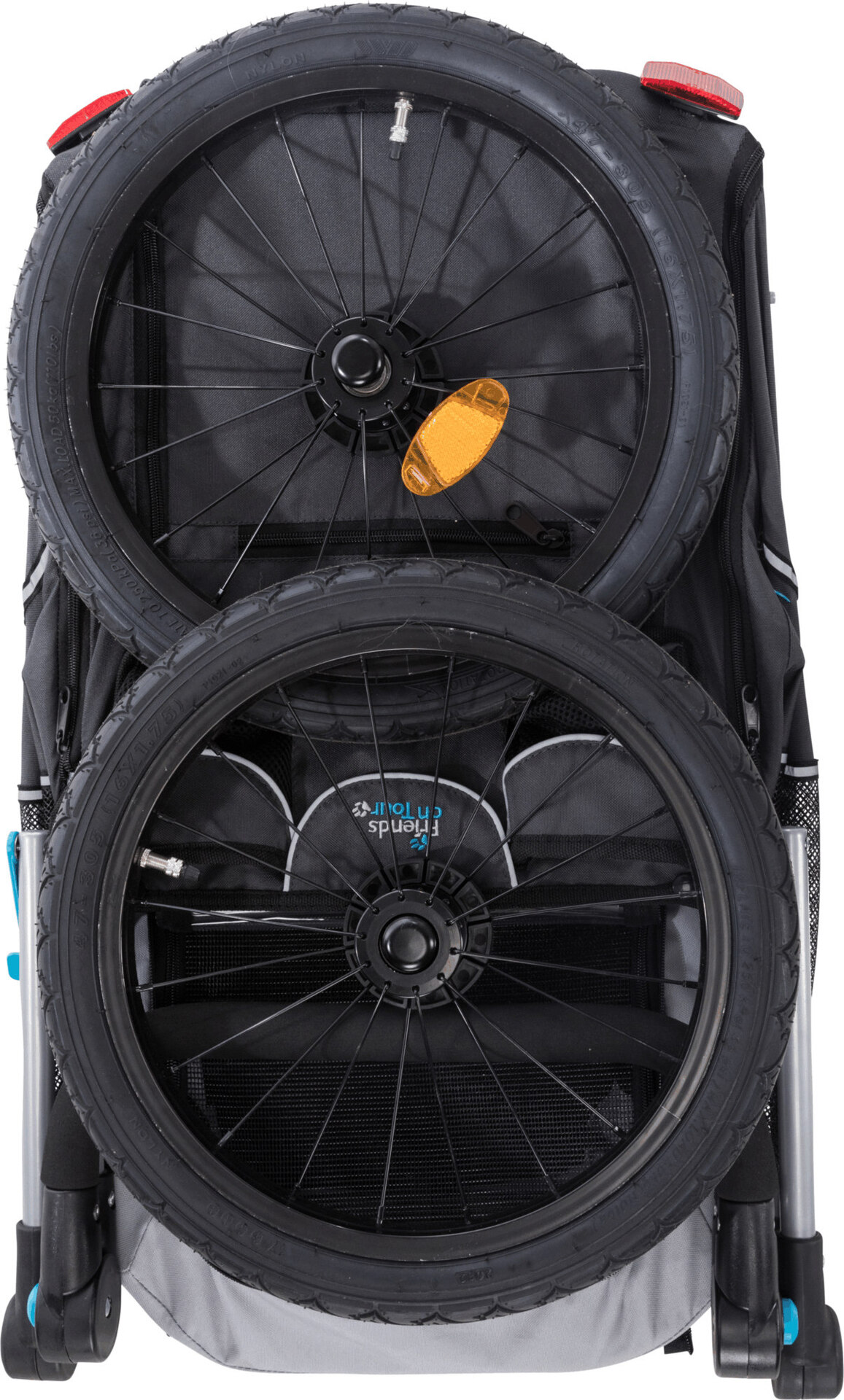 Fahrrad-Anhänger für Hunde