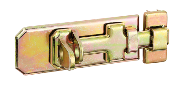 Sicherheits-Schlossriegel m.flachem Griff m.Schlaufe