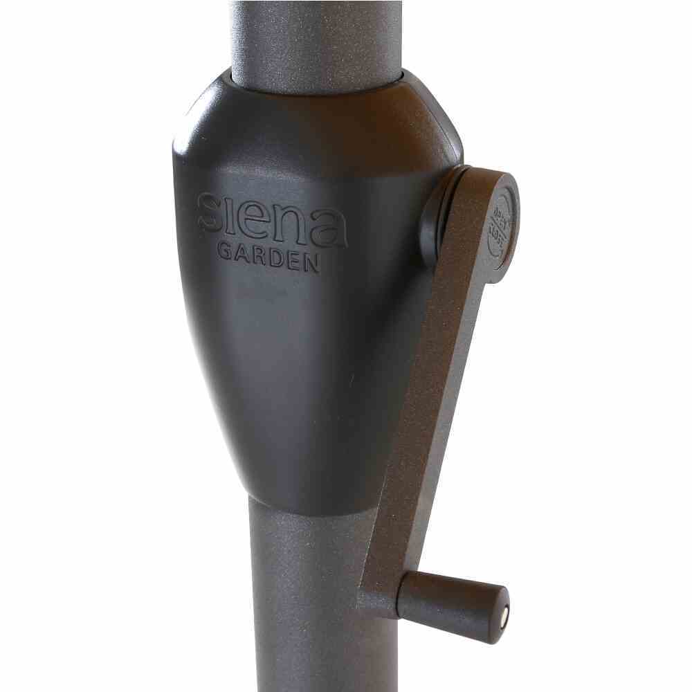 Isa Mittelstockschirm anthrazit