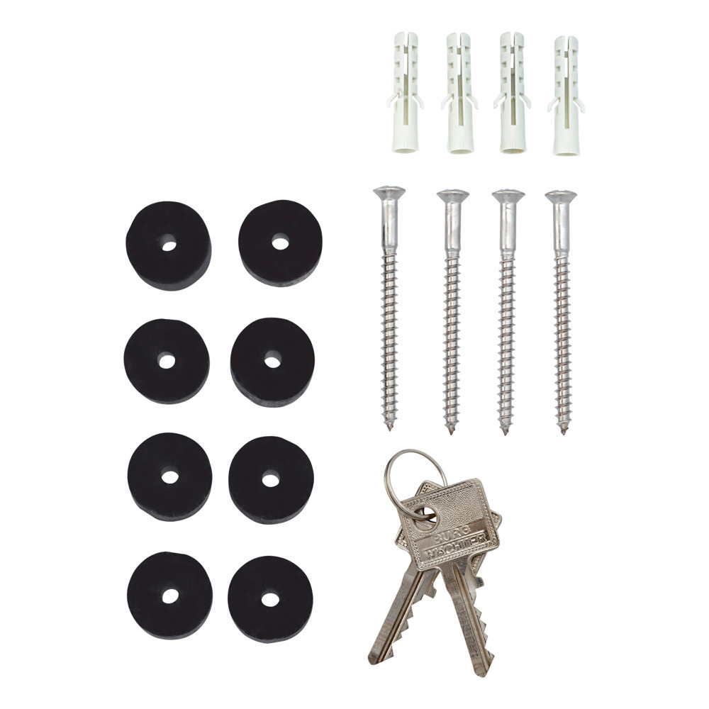 Edelstahl-Briefkasten Opera 3755 Ni