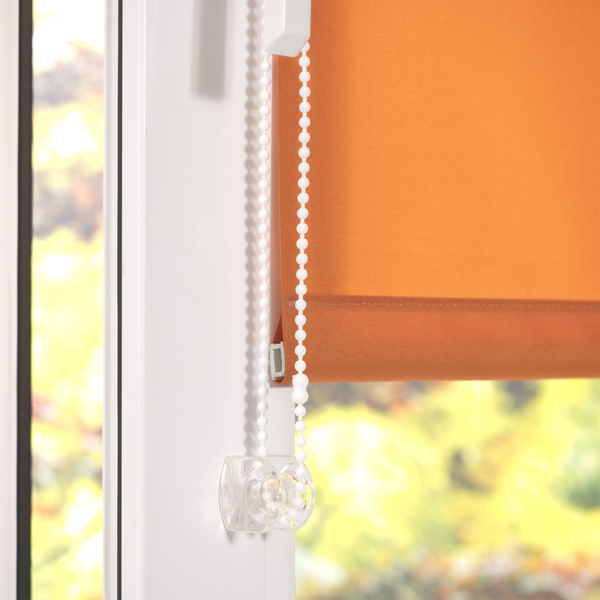 Klemmfix-Rollo, lichtdurchlässig