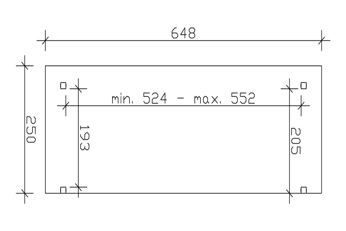 Terrassenüberdachung Sanremo
