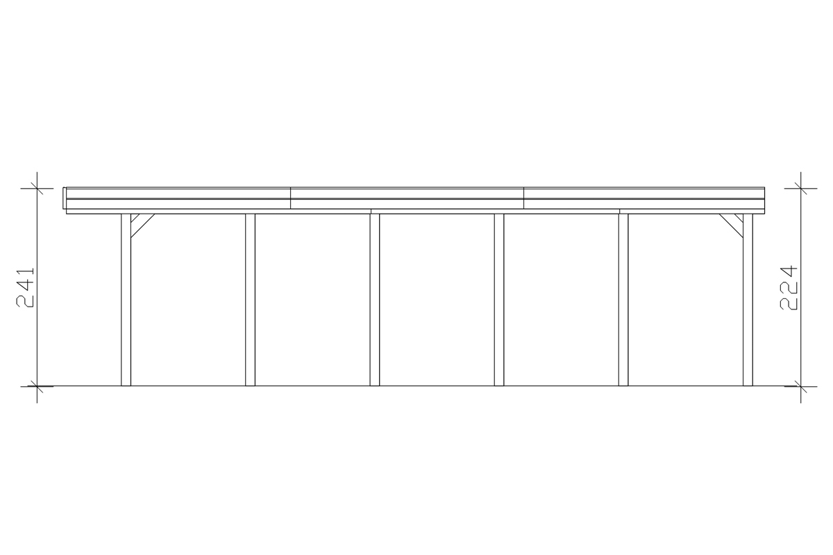 Carport Friesland bei leitermann.de günstig kaufen Carport Friesland