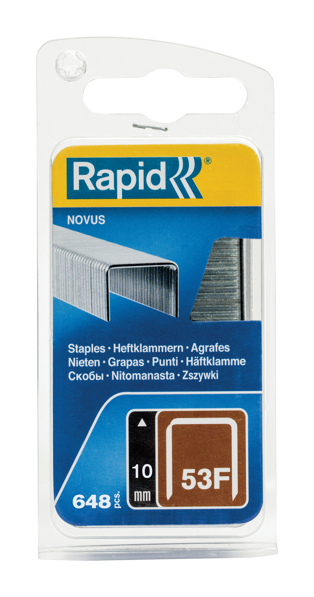 Feindrahtklammer 53F, 648 Stück