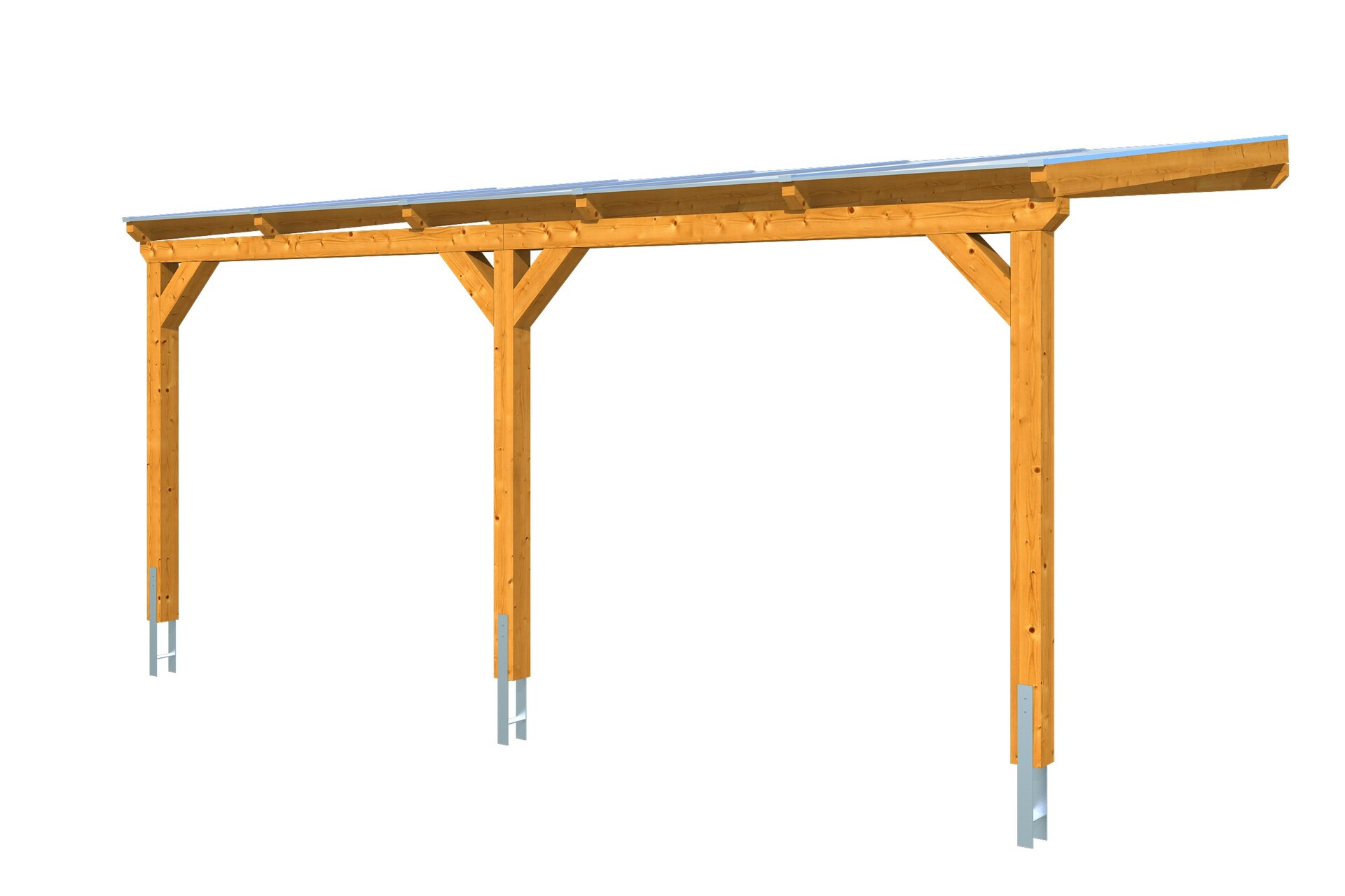 Carport Vogtland 300 x 541cm bei leitermann.de günstig kaufen Carport Vogtland 300 x 541cm