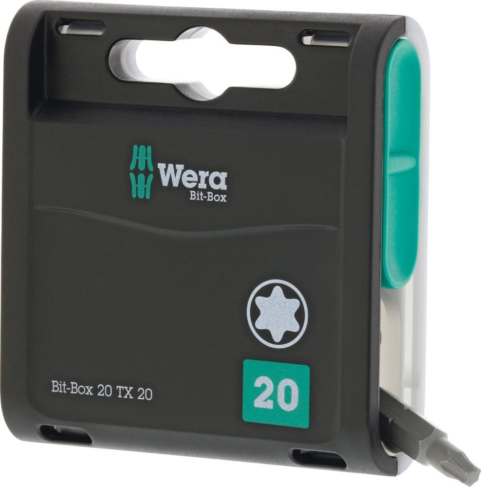 Wera Bit-Box 20H mit 20Stück Bits T20x25mm