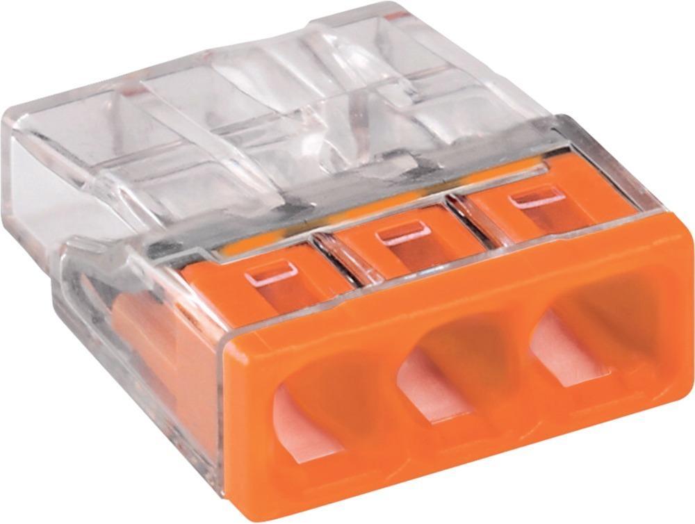 EDE GmbH ELC Logistik-Center Wagoklemme 3×0,5-2,5qmm orange