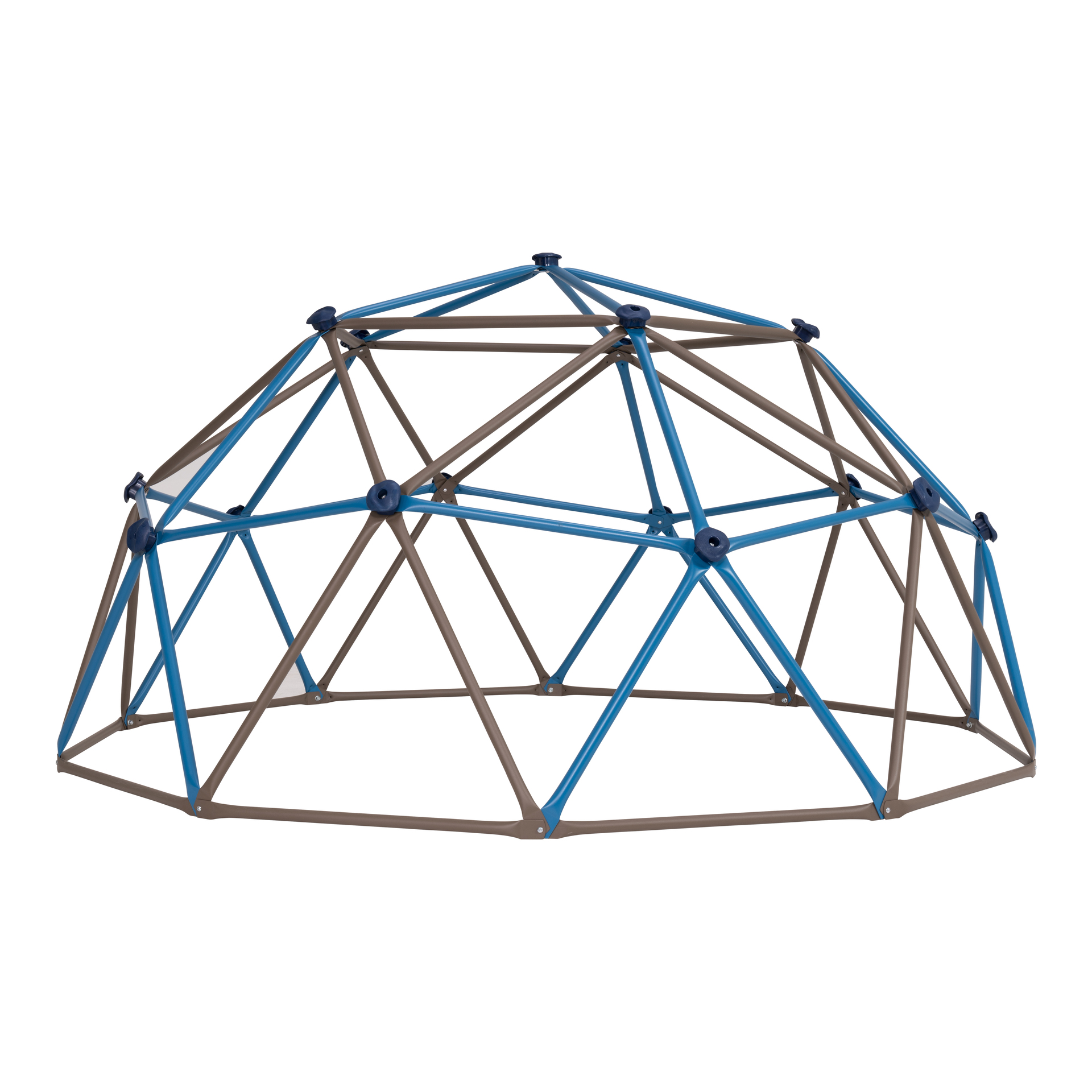 Geodome Kletterkugel braun/blau 274x137cm