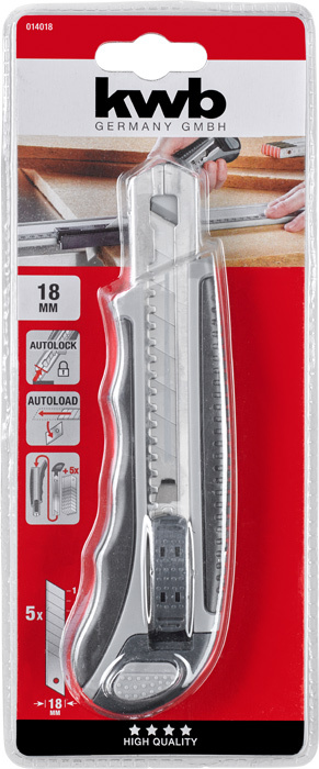 Abbrechklingenmesser mit Autoloadfunktion bei leitermann.de günstig kaufen Abbrechklingenmesser mit Autoloadfunktion