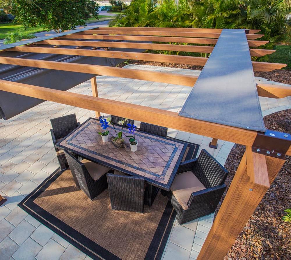 Pavillon Florida 350 x 350 x 235cm