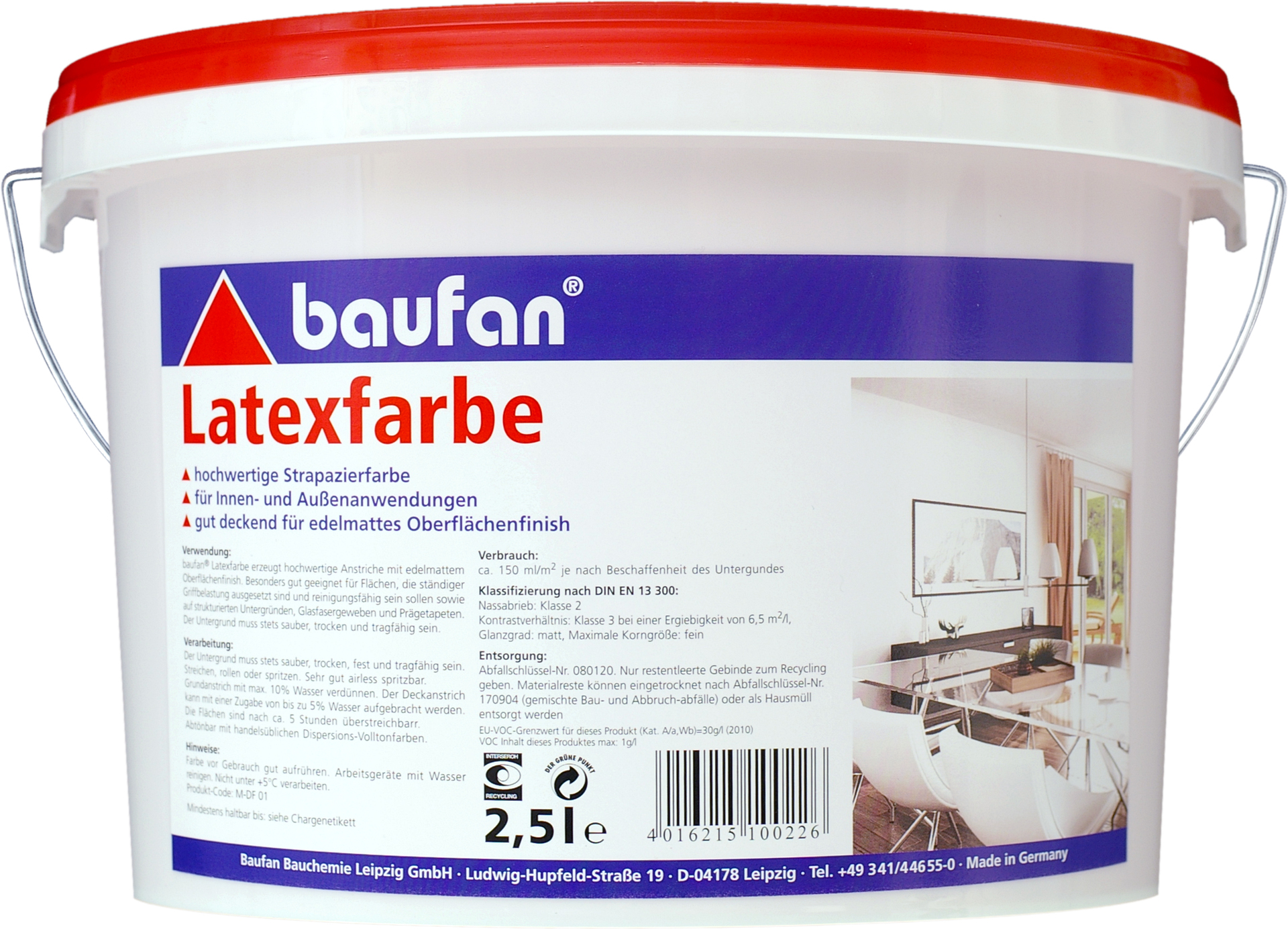 Baufan Bauchemie Leipzig GmbH Baufan Latexfarbe