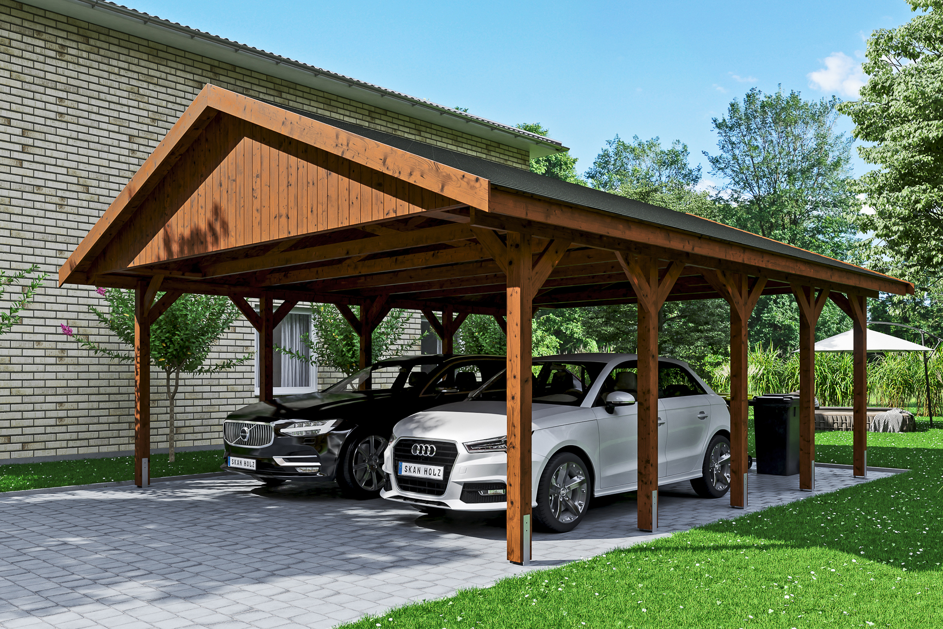 Carport Wallgau bei leitermann.de günstig kaufen Carport Wallgau