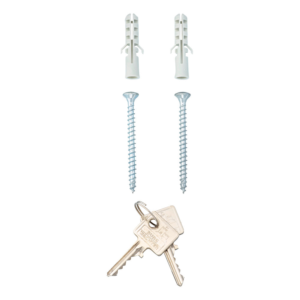 Kunststoff-Briefkasten Piano 886 bei leitermann.de günstig kaufen Kunststoff-Briefkasten Piano 886