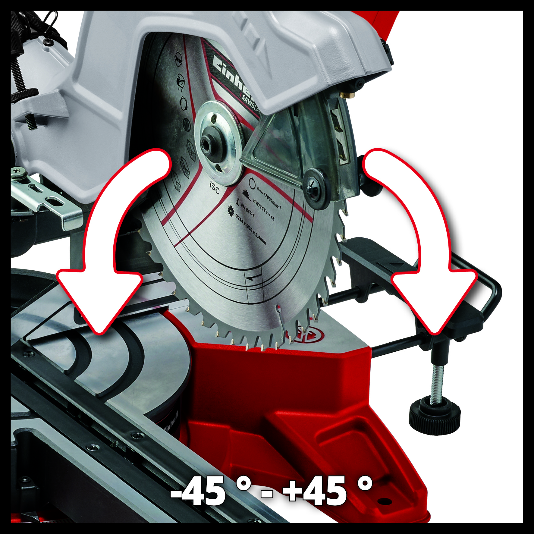 Zug-Kapp-Gehrungssäge TE-SM 10 L Dual