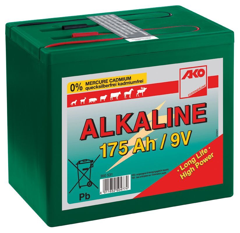 Albert Kerbl GmbH AKO Batterie 170AH Alkaline groß