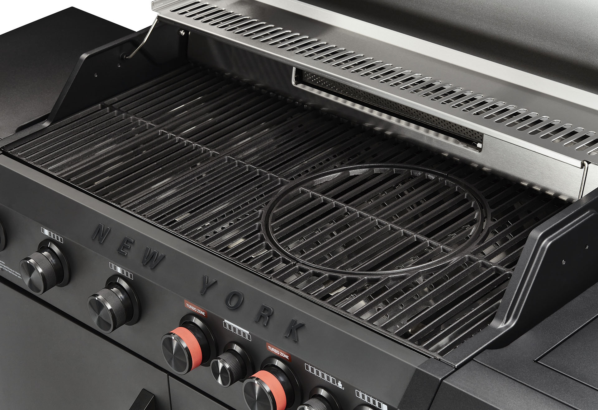 Gasgrill New York 6 Pro, 6 Brenner, matt graphit bei leitermann.de günstig kaufen Gasgrill New York 6 Pro, 6 Brenner, matt graphit