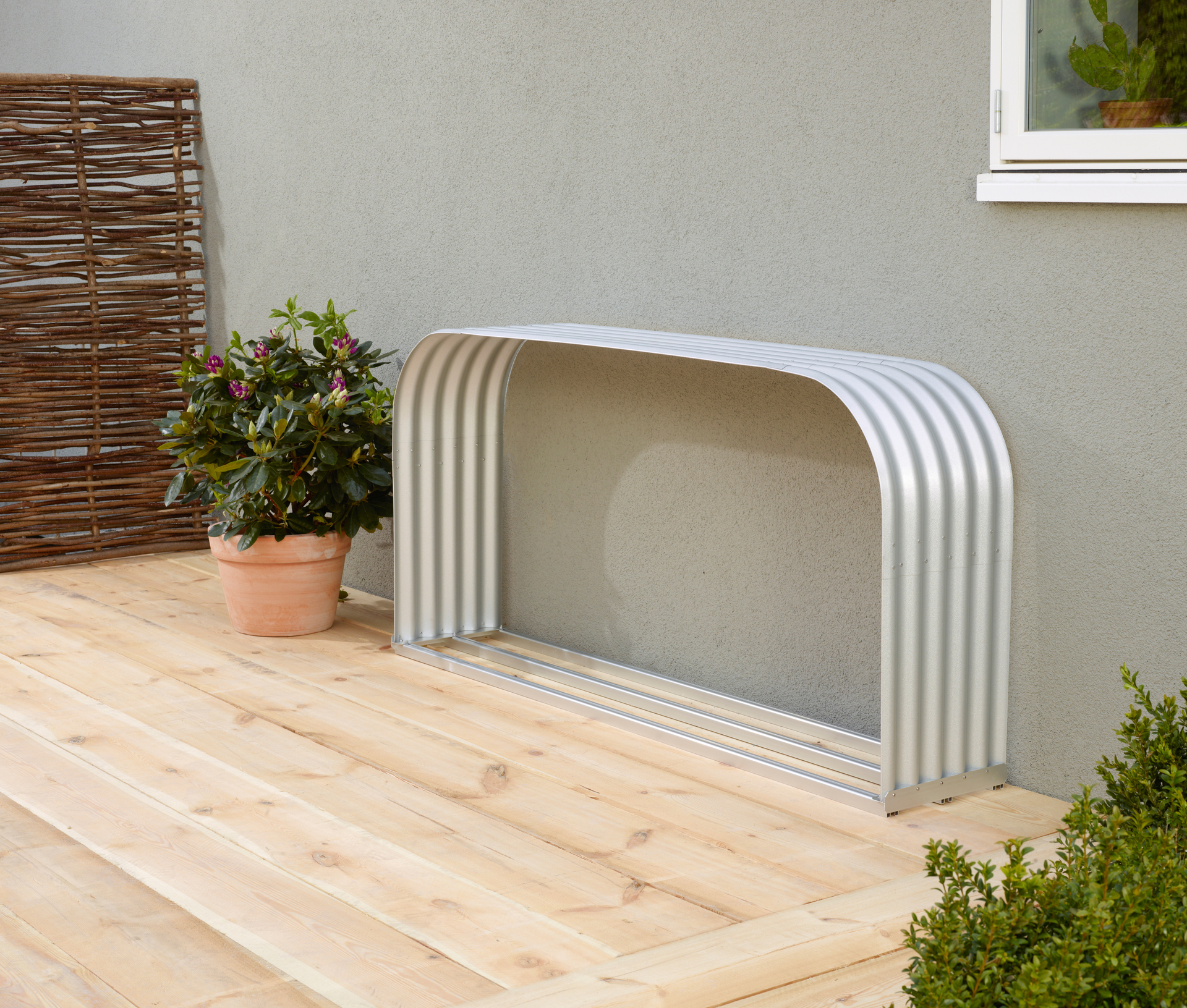 Kaminholzregal Lignum 401 Querformat bei leitermann.de günstig kaufen Kaminholzregal Lignum 401 Querformat