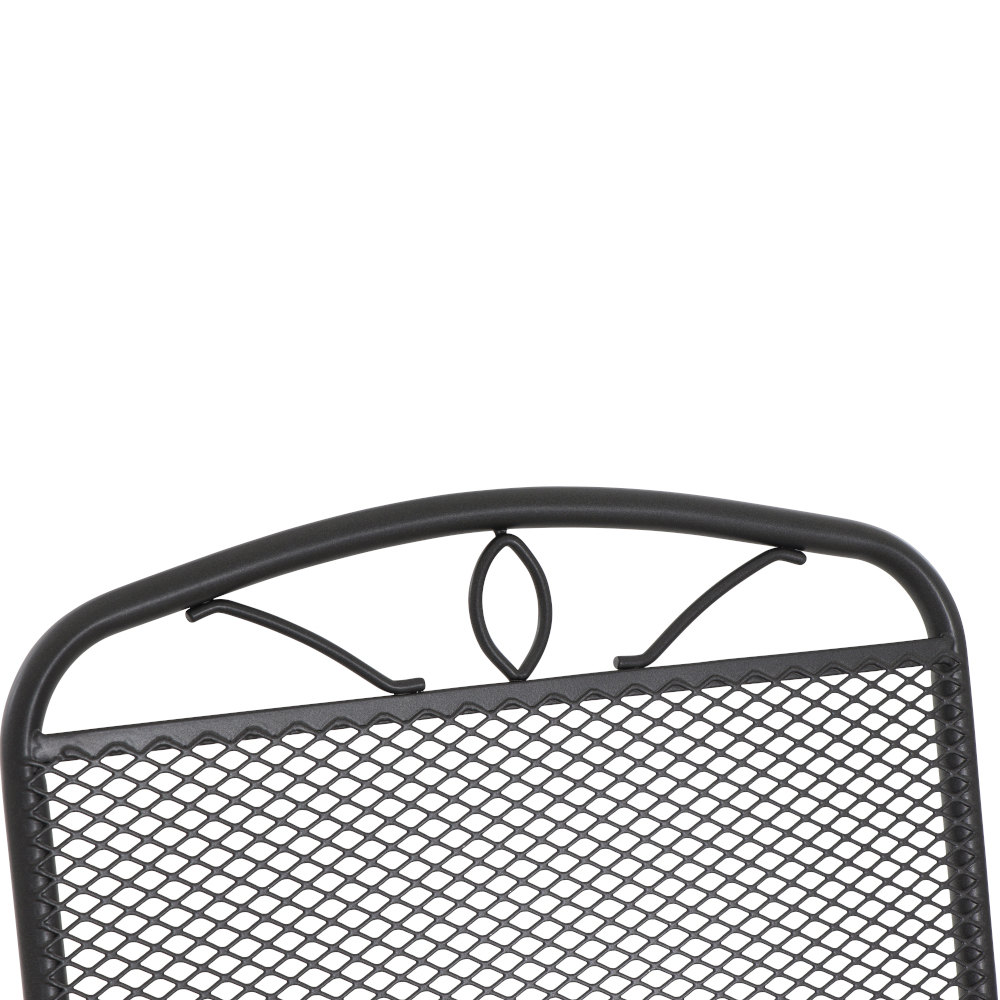 Elda Stapelsessel matt-anthrazit