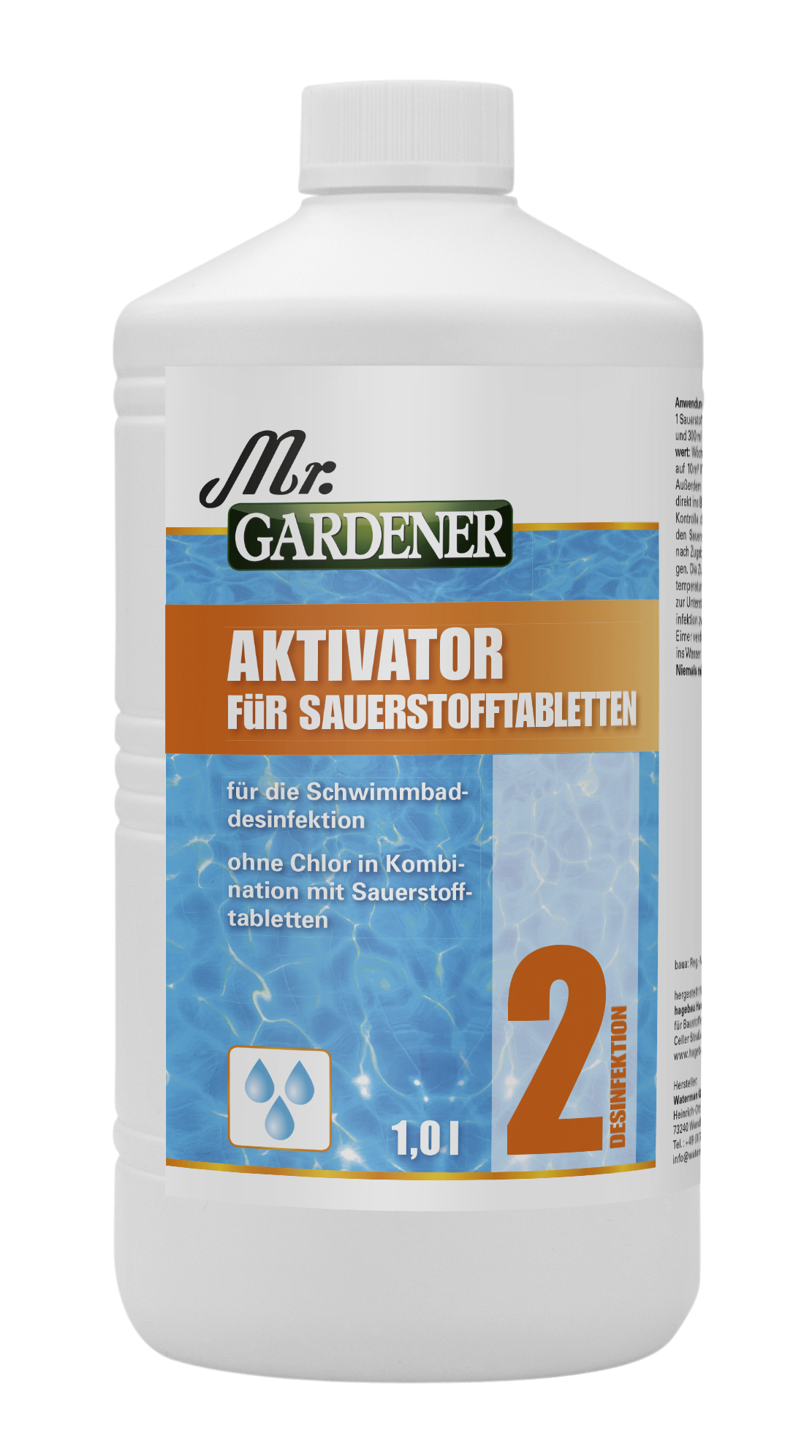 Waterman GmbH Aktivator für Sauerstoff
